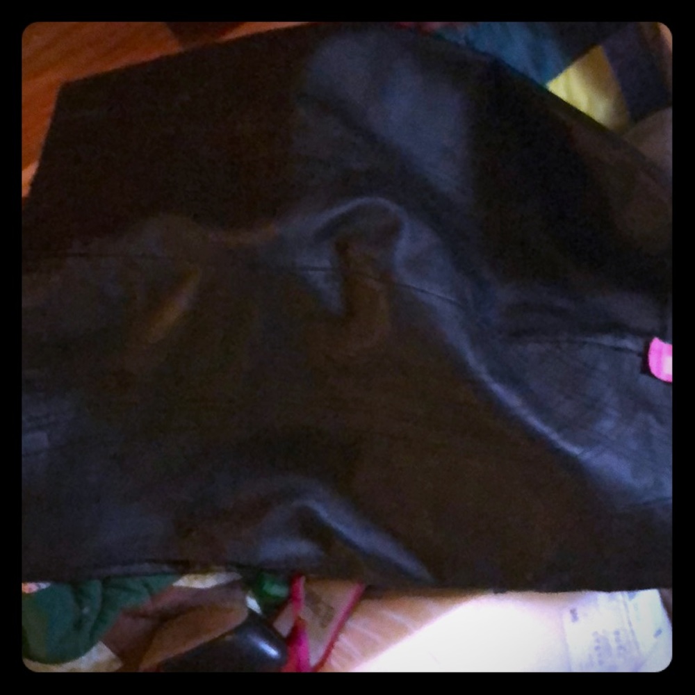 Leather skirt